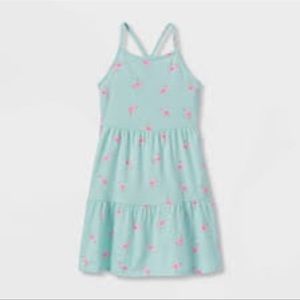 Girls' Sleeveless Tiered Knit Dress - Cat & Jack
